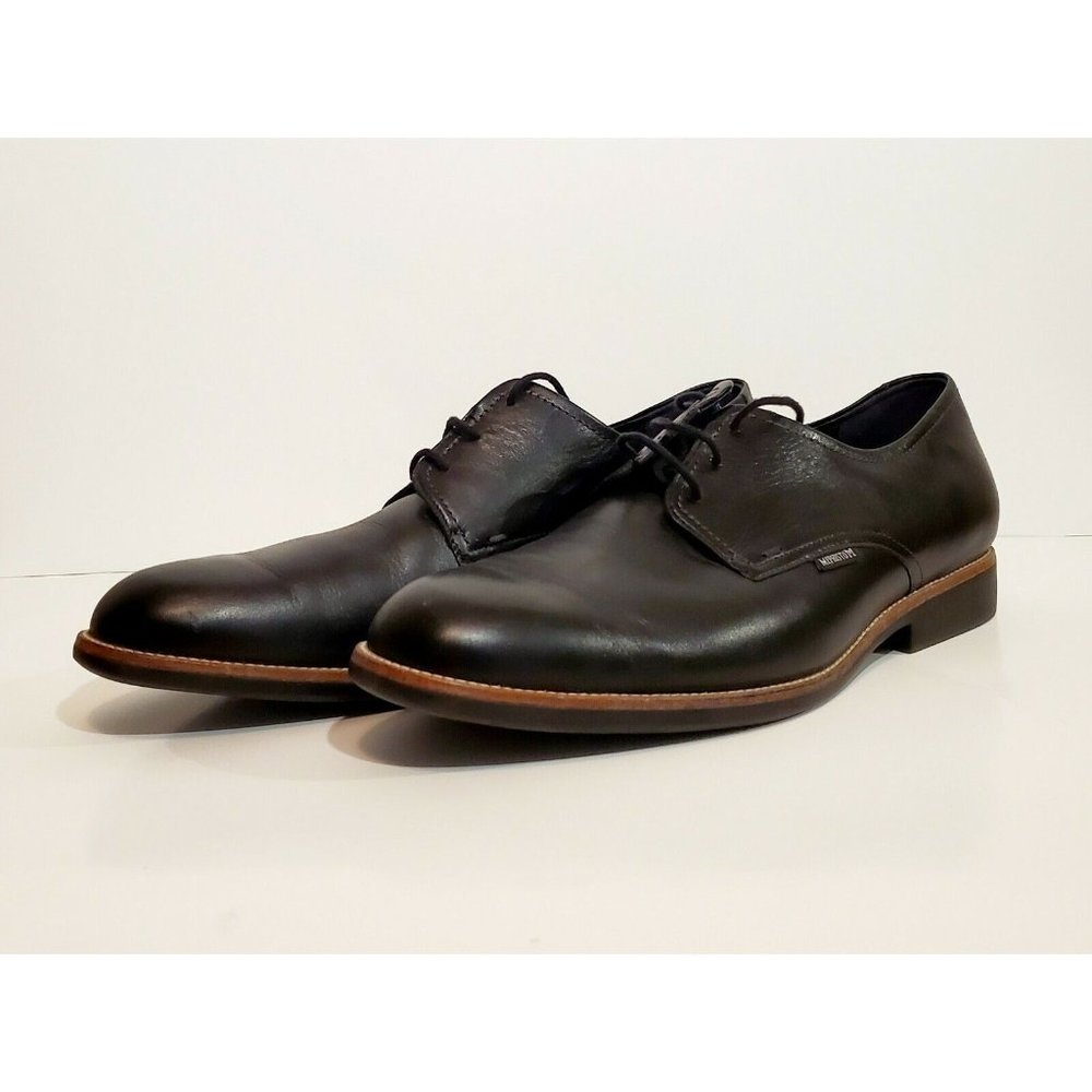 Mephisto Mens Dress Shoes Black Leather Lace Up Air-Jet Sz 13